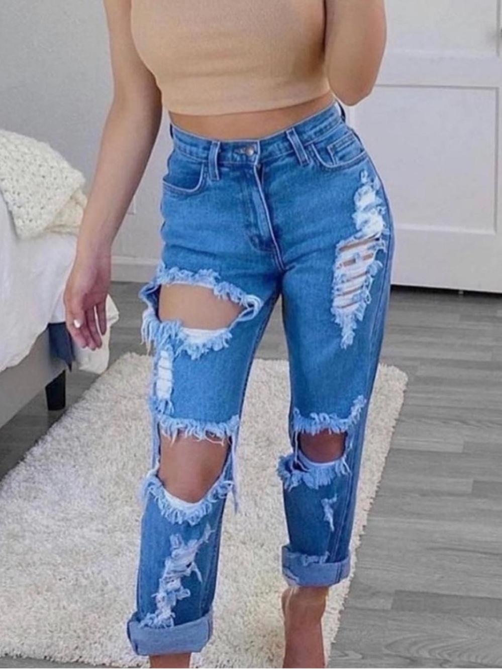 Vibrant MIU High Waisted Straight Leg Jeans Size 27